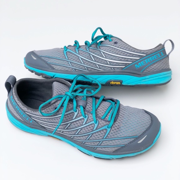 Merrell Shoes - Women’s Merrell Trail Running Scuba Blue Sneakers